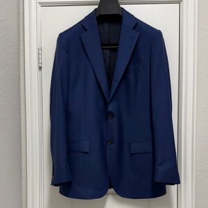 Suitsupply Men's Blue Suit Jacket